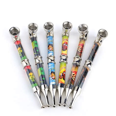145mm Long Metal Tobacco Pipes Smoking Pipes For Favourable Classic