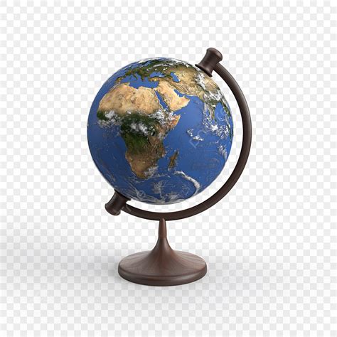 Globe Earth 3d Png School Ball On A Transparent Background Small Globe