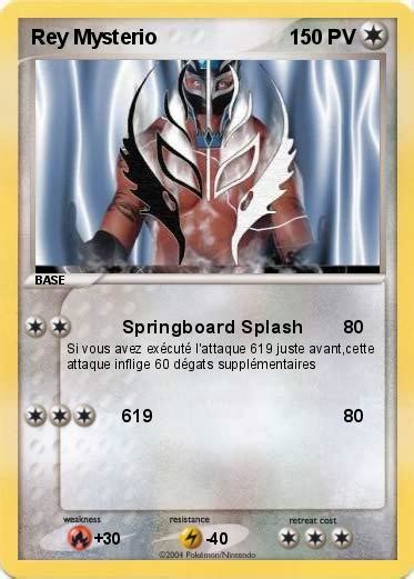 Pokémon Rey Mysterio 517 517 Springboard Splash Ma Carte Pokémon