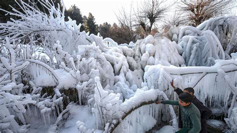 Intense Winter Begins In Jammu And Kashmir With Sub Zero Temperatures