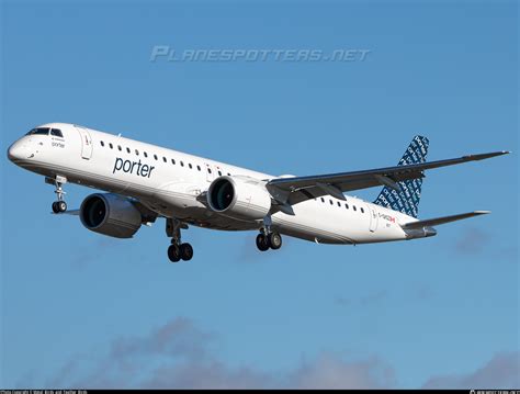 C Gkqz Porter Airlines Canada Embraer E195 E2 Erj 190 400 Std Photo