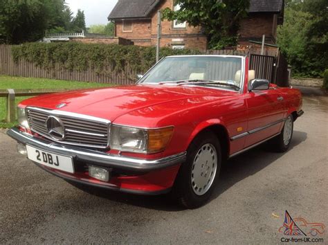 The sl (r107) model is a car manufactured by mercedes benz, with 2 doors and 4 seats, sold new from year 1985 until 1989, and available after that as a used car. MERCEDES-BENZ 500 SL WITH REAR SEATS R107