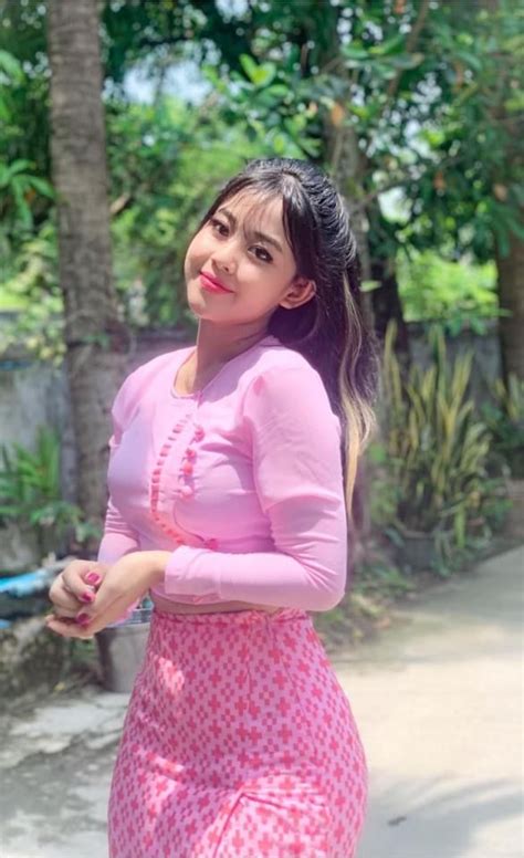Pin On Myanmar Girls