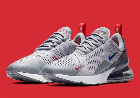 Nike Air Max 270 Greybluered Release Info Cd7338 001