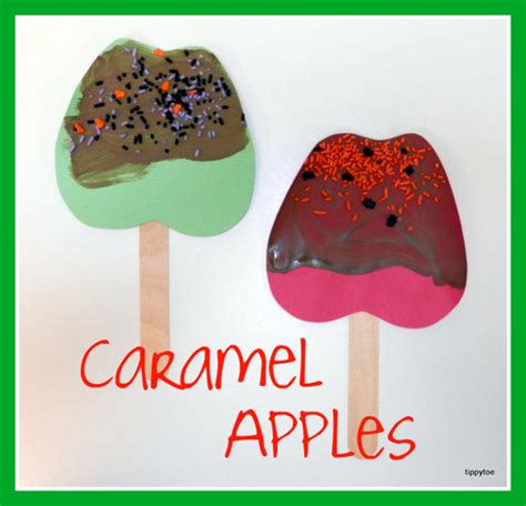 Tippytoe Crafts Caramel Apple Craft