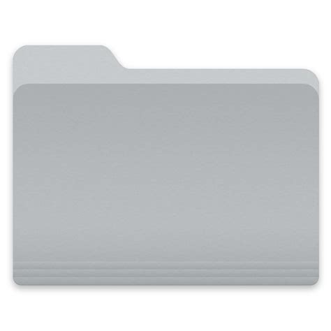 Grey Folder Icon At Collection Of Grey Folder Icon