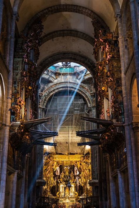 Cathedral Of St James In Santiago De Compostela Stock Photo Image Of