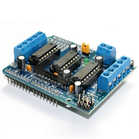 L293d Motor Drive Shield Expansion Board For Arduino Duemilanove Mega