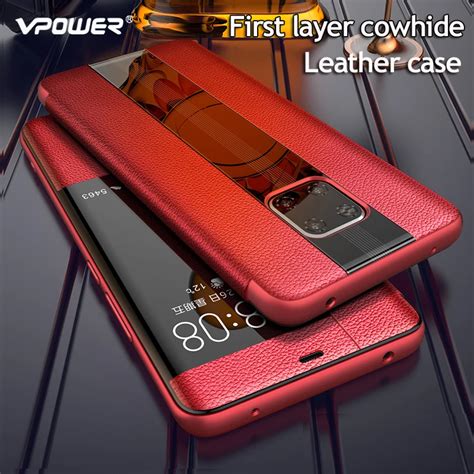 Mate 20 Luxury Genuine Leather Case For Huawei Mate 20 Pro Case Mate