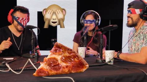 Blindfold Pizza Taste Test Youtube