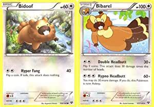 Ecco le card complete per gli eventi della evolve che si terranno questo weekend. Amazon.com: Bibarel and Bidoof - Rare Pokemon Card Evolution Set (XY #106/146 and #107/146 ...