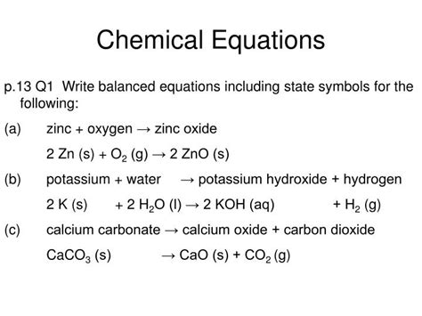 Simple Potassium Oxide Balanced Equation Electric Charge And Field Formula Pdf