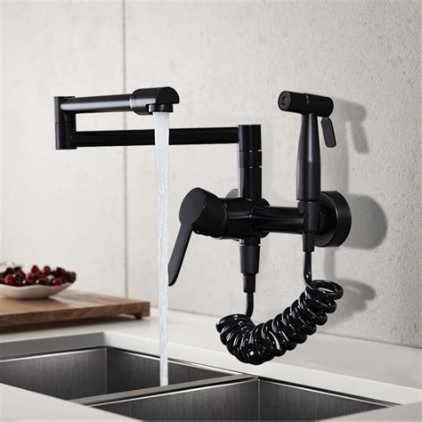Wisewater Kitchen Faucet With Sprayer Single Handle Kitchen Sink