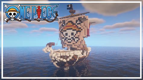 Building The Going Merry From One Piece Minecraft Tutorial Youtube