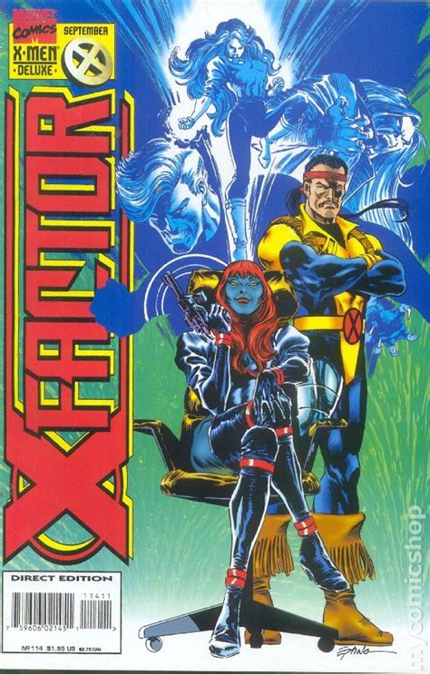 X Factor 1986 1st Series 114d Marvel Comic Books Modern Age Cover X