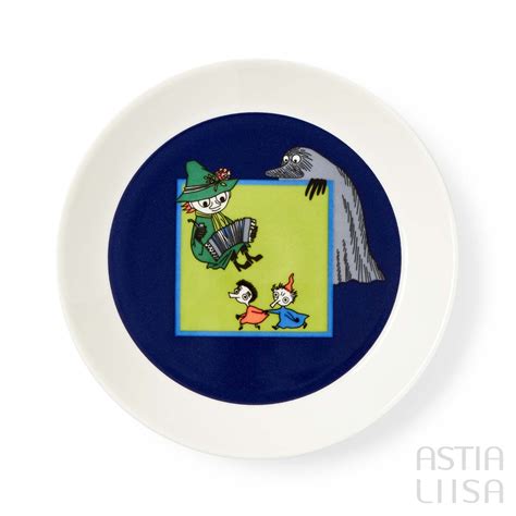 Arabia Moomin Spring Melody Plate 19 Cm Second Hand Astialiisa Online