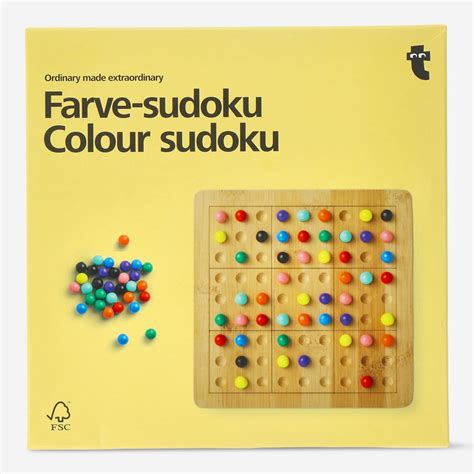 Sudoku A Colori €8 Flying Tiger Copenhagen