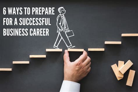 6 Ways To Prepare For A Successful Business Career General