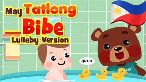 May Tatlong Bibe Lullaby Flexy Bear Original Awiting Pampatulog