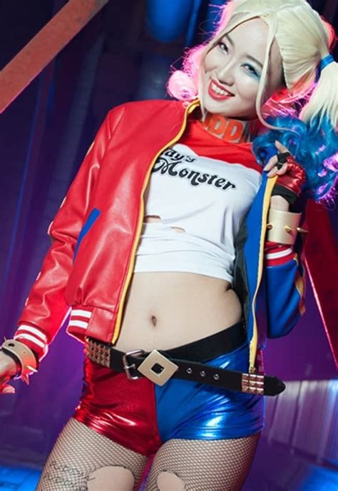 Harley Quinn Suicide Squad Complete Cosplay Outfit | Costume Mascot World