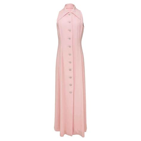 1960s Pink Silk Malcolm Starr Coat At 1stdibs