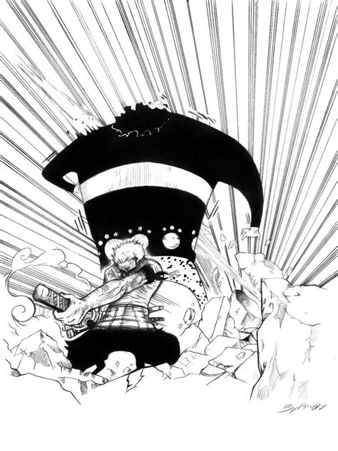 One Piece Zoro Vs Bartholomew Kuma By Angy89 On Deviantart Manga