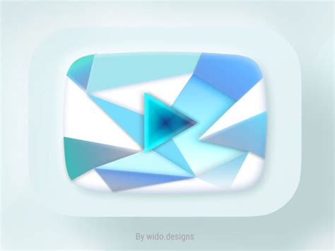 An App Icon With Blue And White Shapes