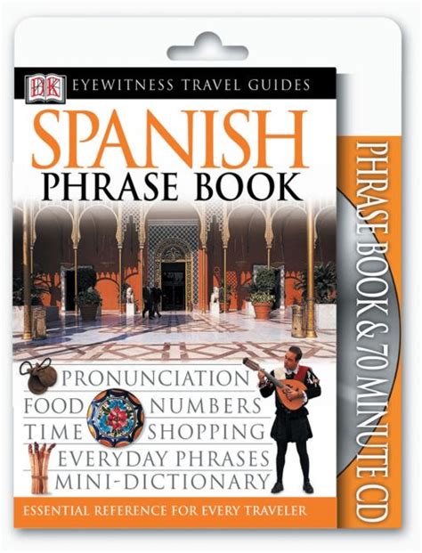 Eyewitness Travel Guides Spanish Phrase Book And Cd Dk Us