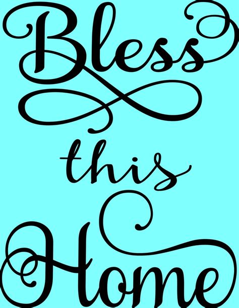 Bless This Home Cut File Svg By Artforthemostpart On Etsy