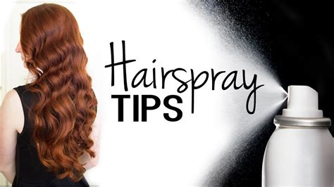 Tips Tricks For Using Hairspray More Effectively Youtube