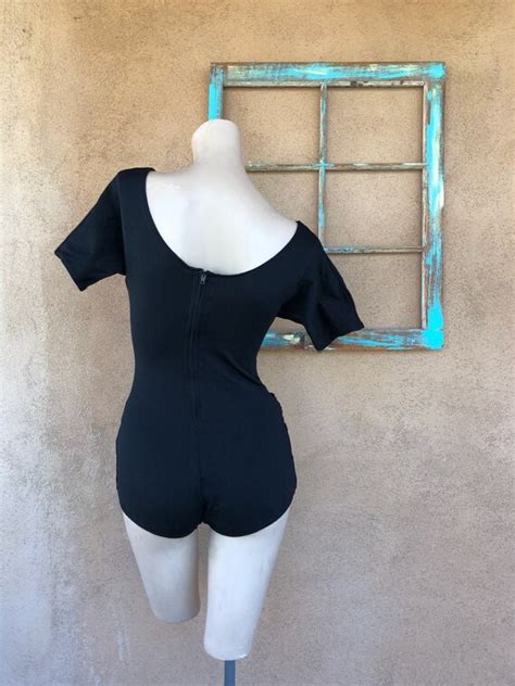 vintage 1960s black swimsuit bathing suit cole of cal… gem