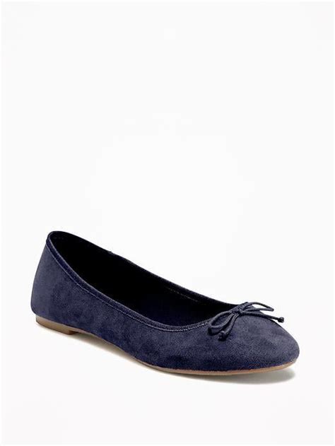 Sueded Classic Ballet Flats For Women Classic Shoes Suede Ballet