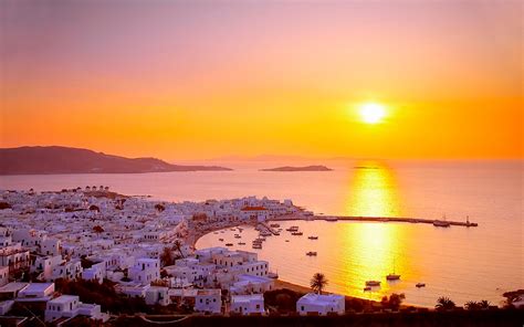 Mykonos is a greek island, part of the cyclades, lying between tinos, syros, paros and naxos. Mykonos Greece: Compare to other Greek Islands ...