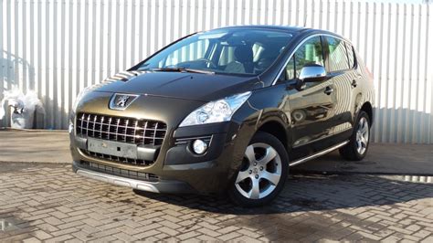 2011 11 Peugeot 3008 16 Hdi 112 Exclusive 5dr Egc Auto In Brown Youtube