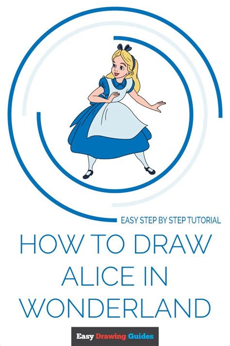 how to draw alice in wonderland really easy drawing tutorial alice in wonderland drawings