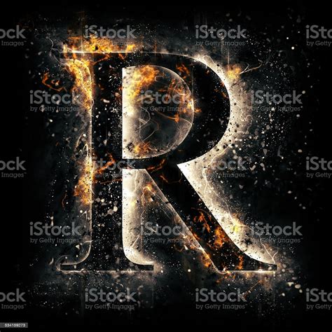 See more of mr gangster on facebook. Fire Alphabet Letter R Stock Photo - Download Image Now ...