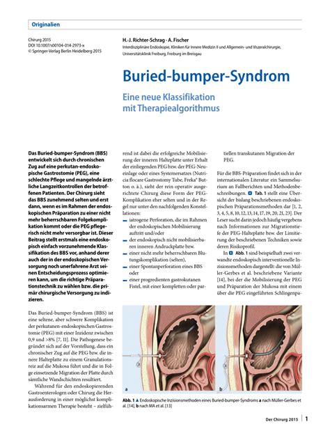 Pdf Buried Bumper Syndrom