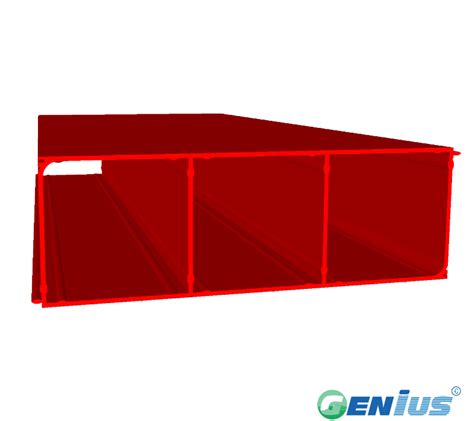 Structural Shapes Three Hole Hollow Platevefr 25 Composite Cart