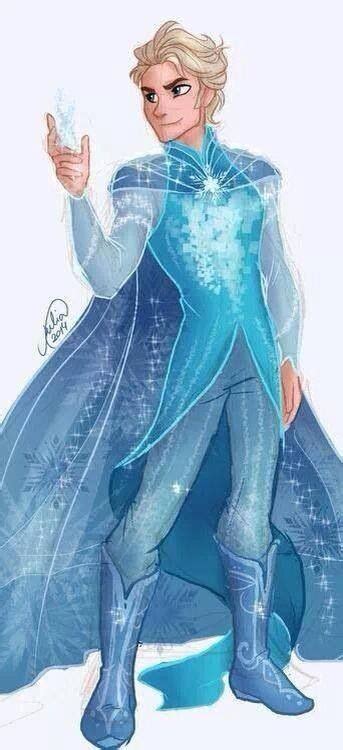 Elsa As A Boy Frozen Male Elsa Disney Gender Bender Disney Gender Swap