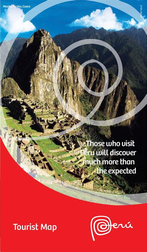 Tourist Map By Visit Peru Issuu