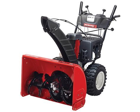 Avoid waking up to that fresh snowfall with a snow blower that doesn't work! Yard Machines 357cc Electric Snow Blower with 28-Inch ...