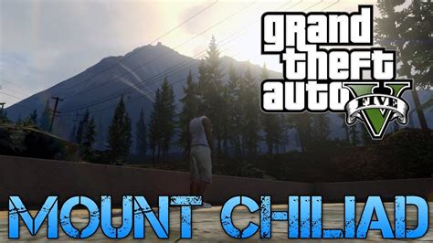 Grand Theft Auto V Driving Off Mount Chiliad Michael Free Roam
