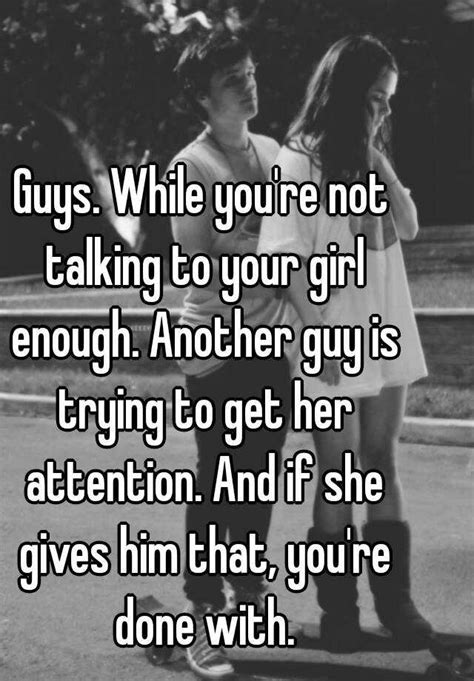 Not worth my time to explain my reasoning only to get an earful saying i really don't like the things he says but i think just saying, half the reason is because woman simply don't talk on dating apps. Guys. While you're not talking to your girl enough ...