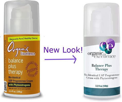 Organic Excellence Balance Plus Therapy Bio Identical Usp Progesterone