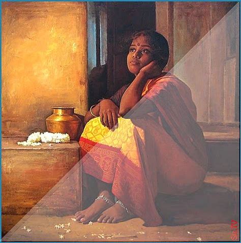 Oil Painting Realistic Paintings S Ilayaraja Indian Painter Indian