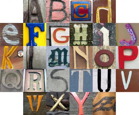 Wood Letters Postings To The Themed Alphabets Group During Flickr