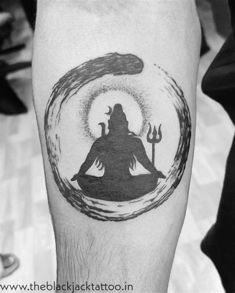 Mahadev With Karma Symbol Tattoo Karma Tattoo Tattoos Shiva Tattoo