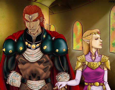 Zelda And Ganondorf Commission By Thehotmageaeris On Deviantart