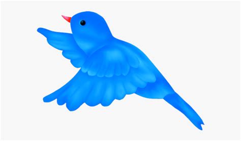 Blue Bird Clip Art Images Cartoon Blue Bird Flying Free Transparent