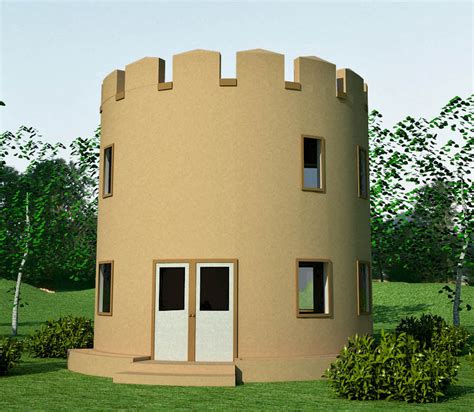 Castle Tower House Natural Building Blog